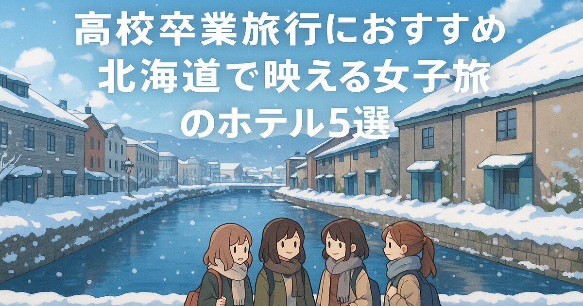 卒業旅行北海道