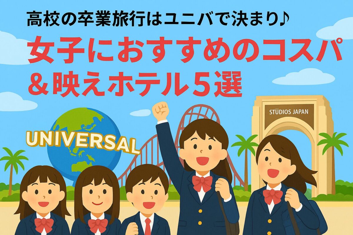 卒業旅行 ユニバ